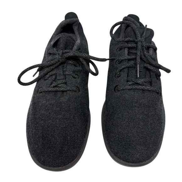 Allbirds Wool Runners Men’s Size 12 Running Training Sneaker Shoe Black - Picture 2 of 10